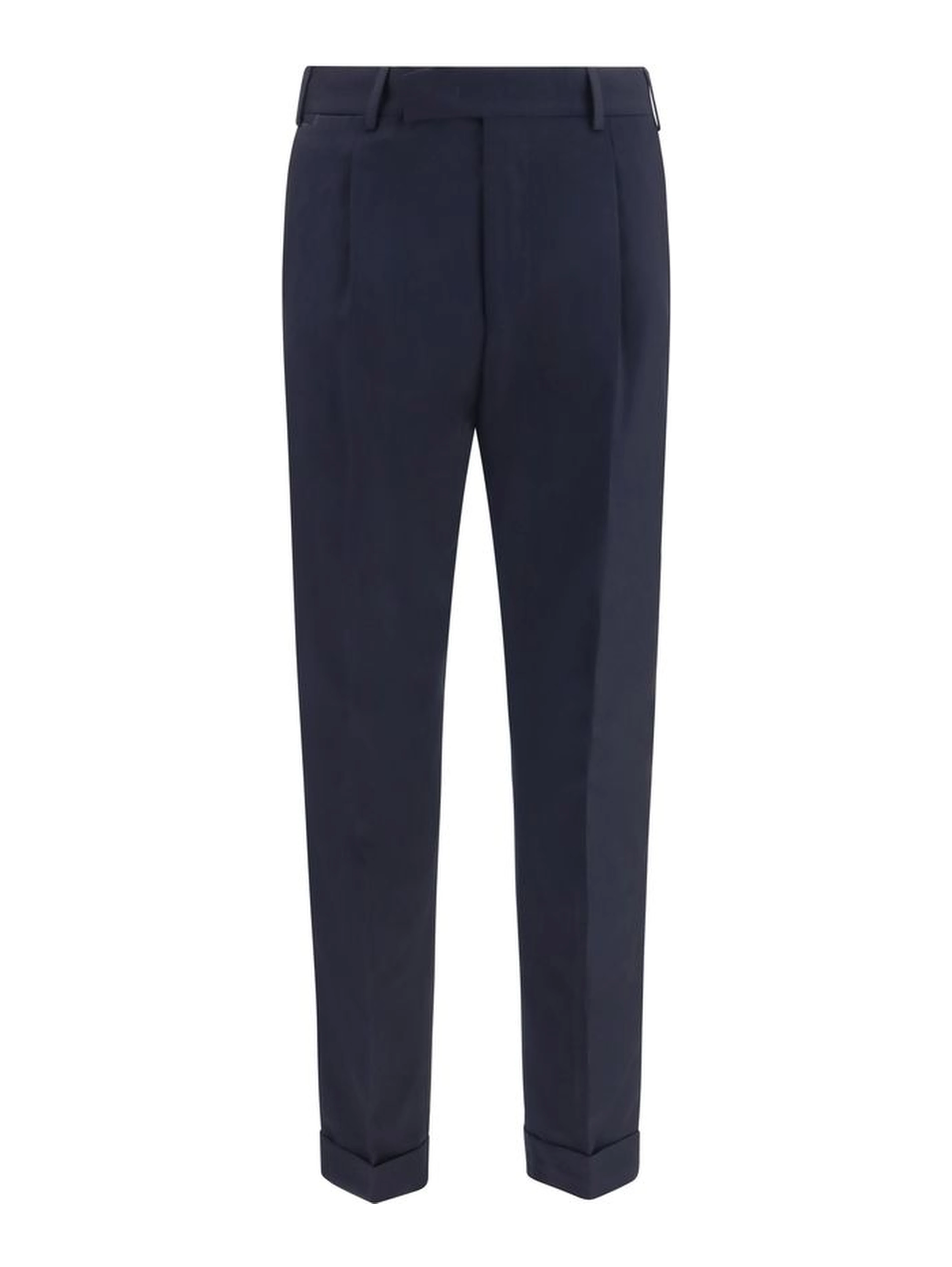 Blue Wool Oves Aries Casual Pants