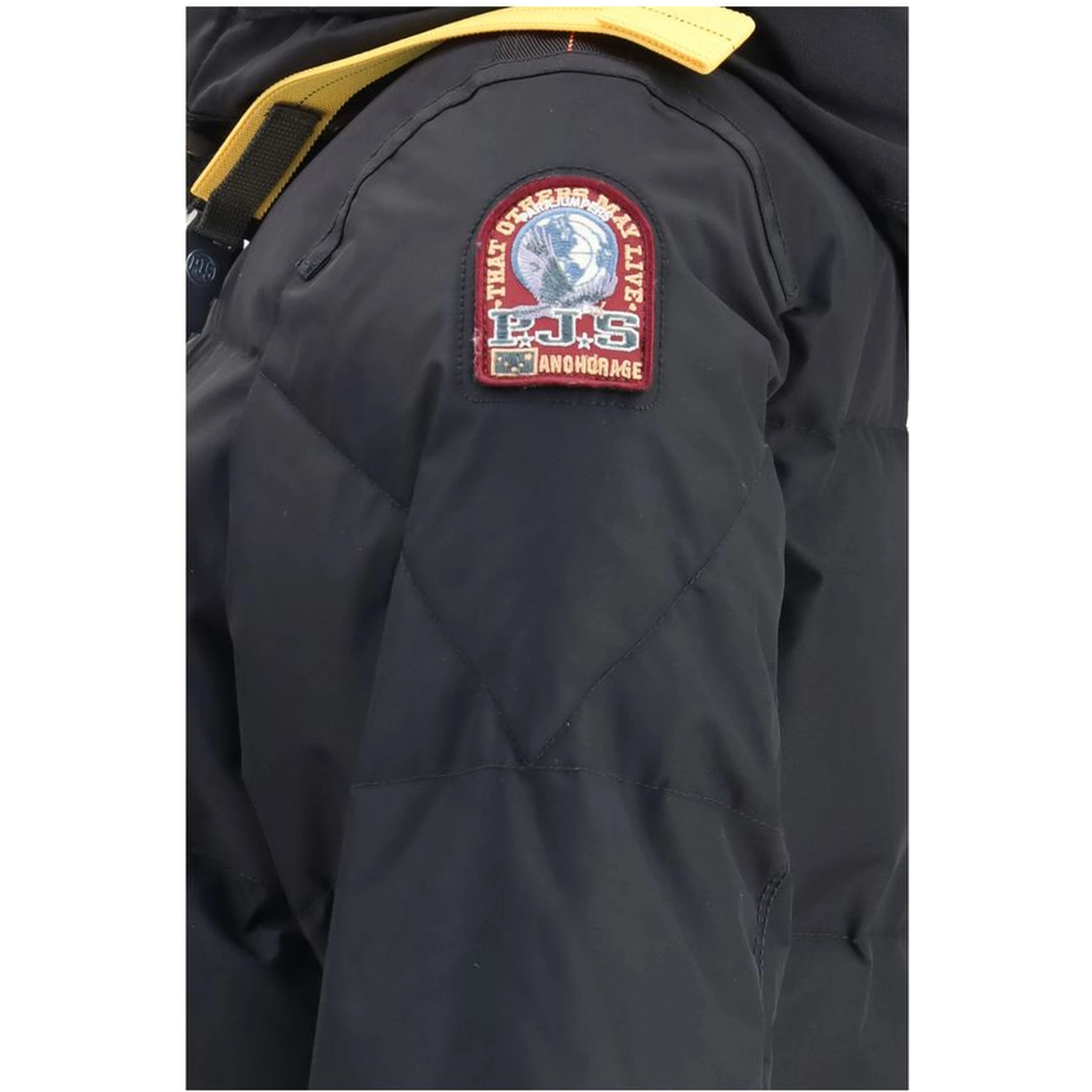 Black Goose Down Full-Length Jacket