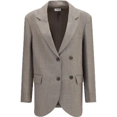 Beige Wool Oves Aries Blazer