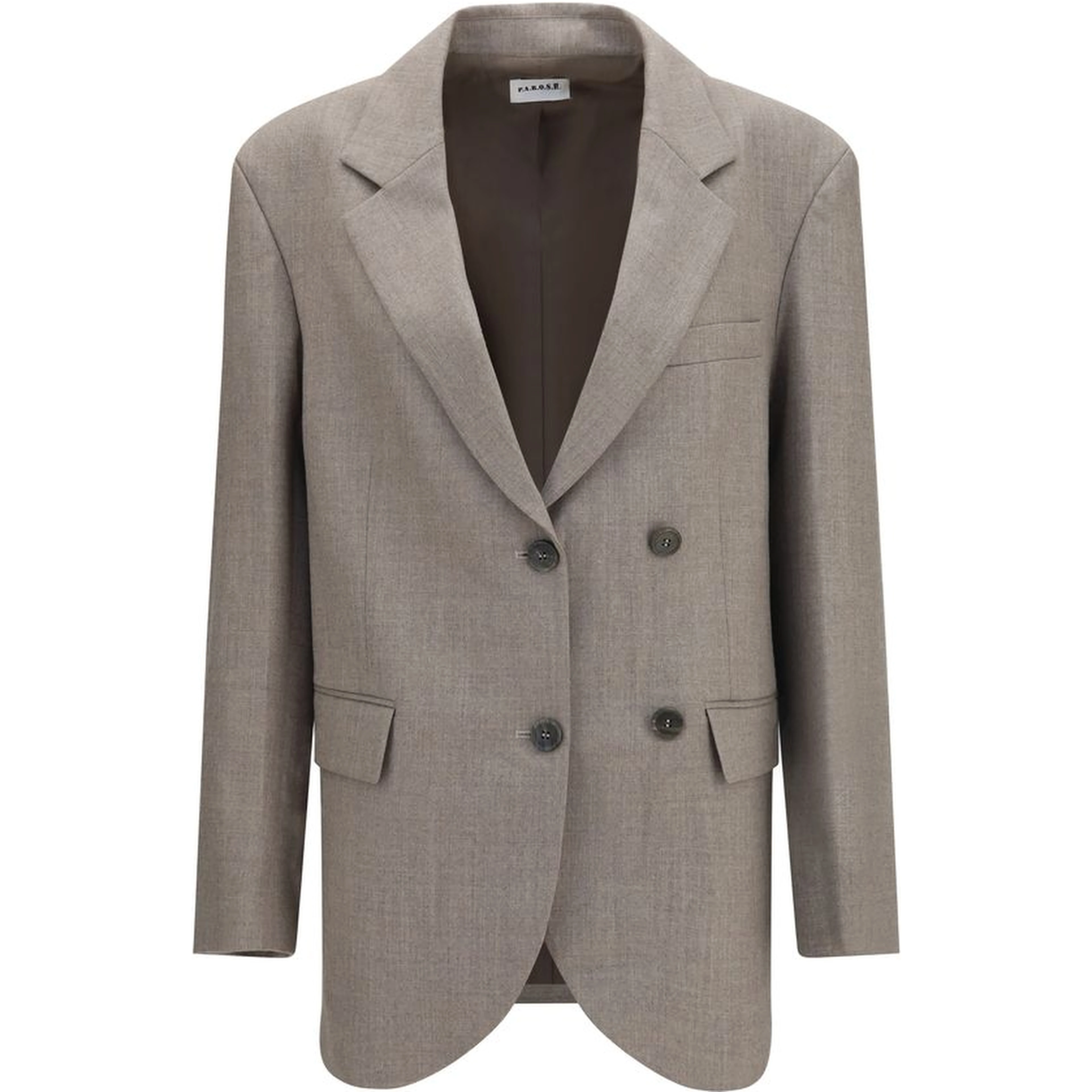 Beige Wool Oves Aries Blazer