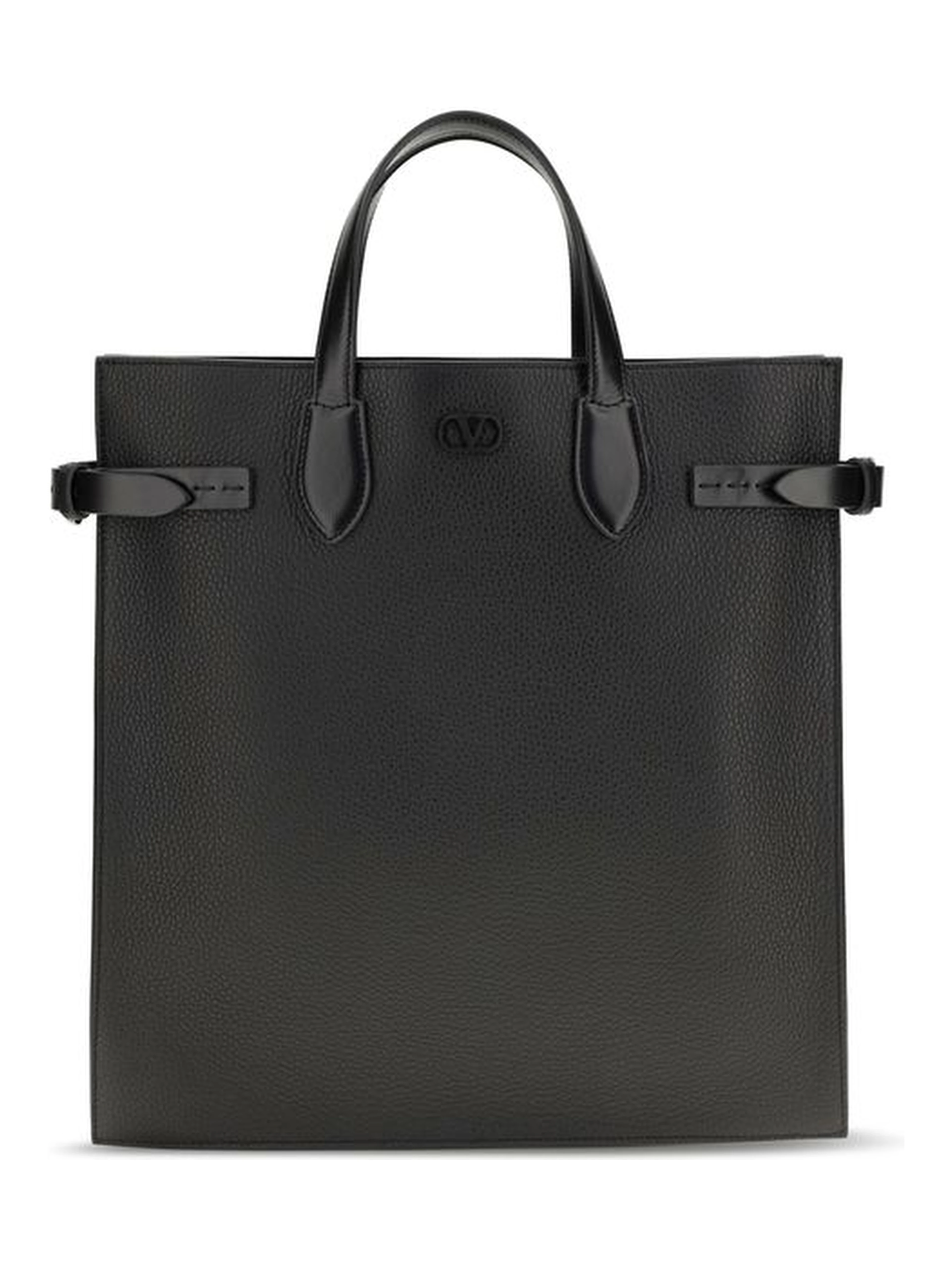 Black Calf Leather Bos Taurus Shoulder Bag