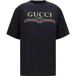 Black Cotton T-Shirt