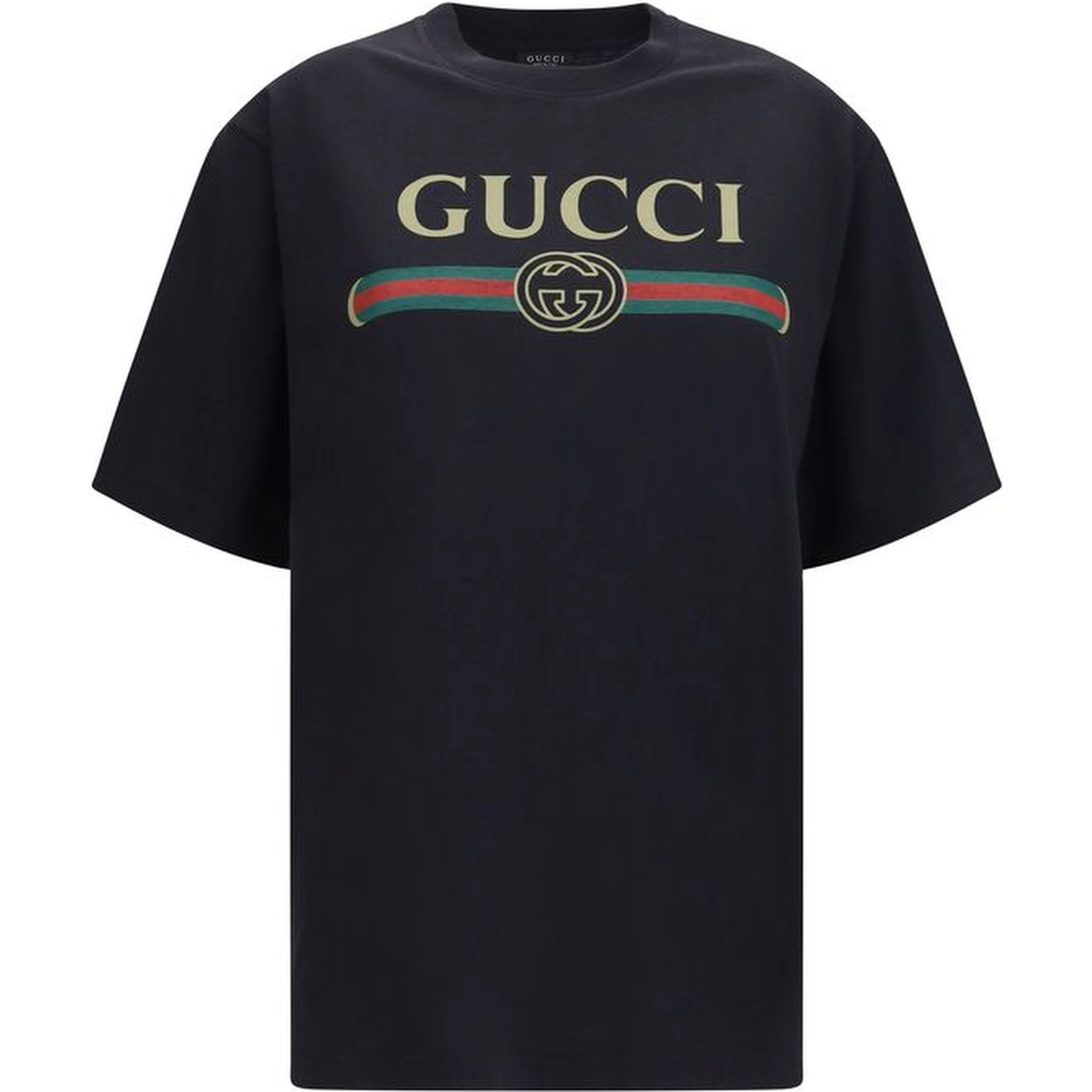 Black Cotton T-Shirt