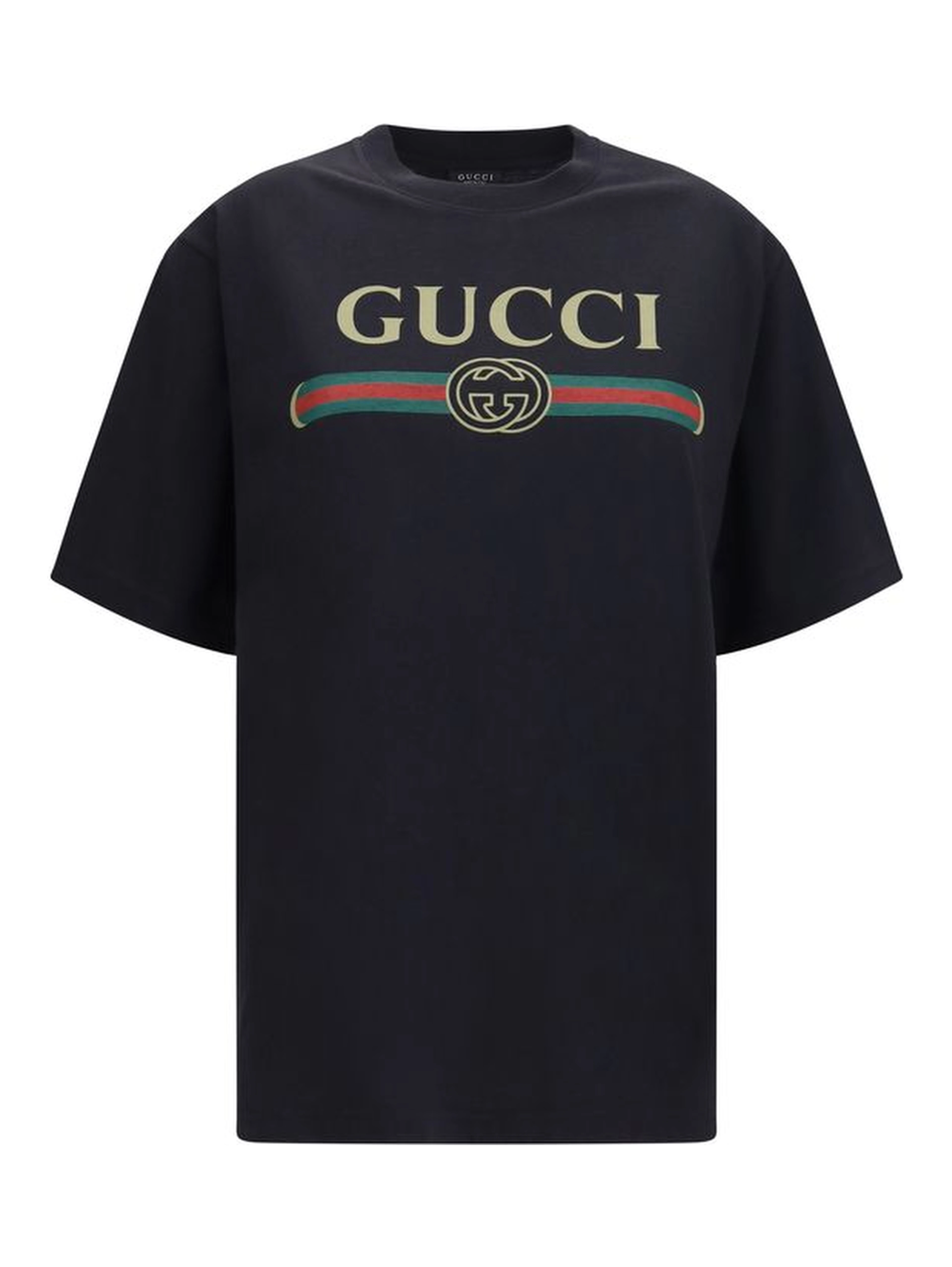 Black Cotton T-Shirt