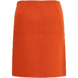 Multicolor Wool Oves Aries Mini Skirt