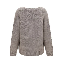 Beige Cashmere Cardigan