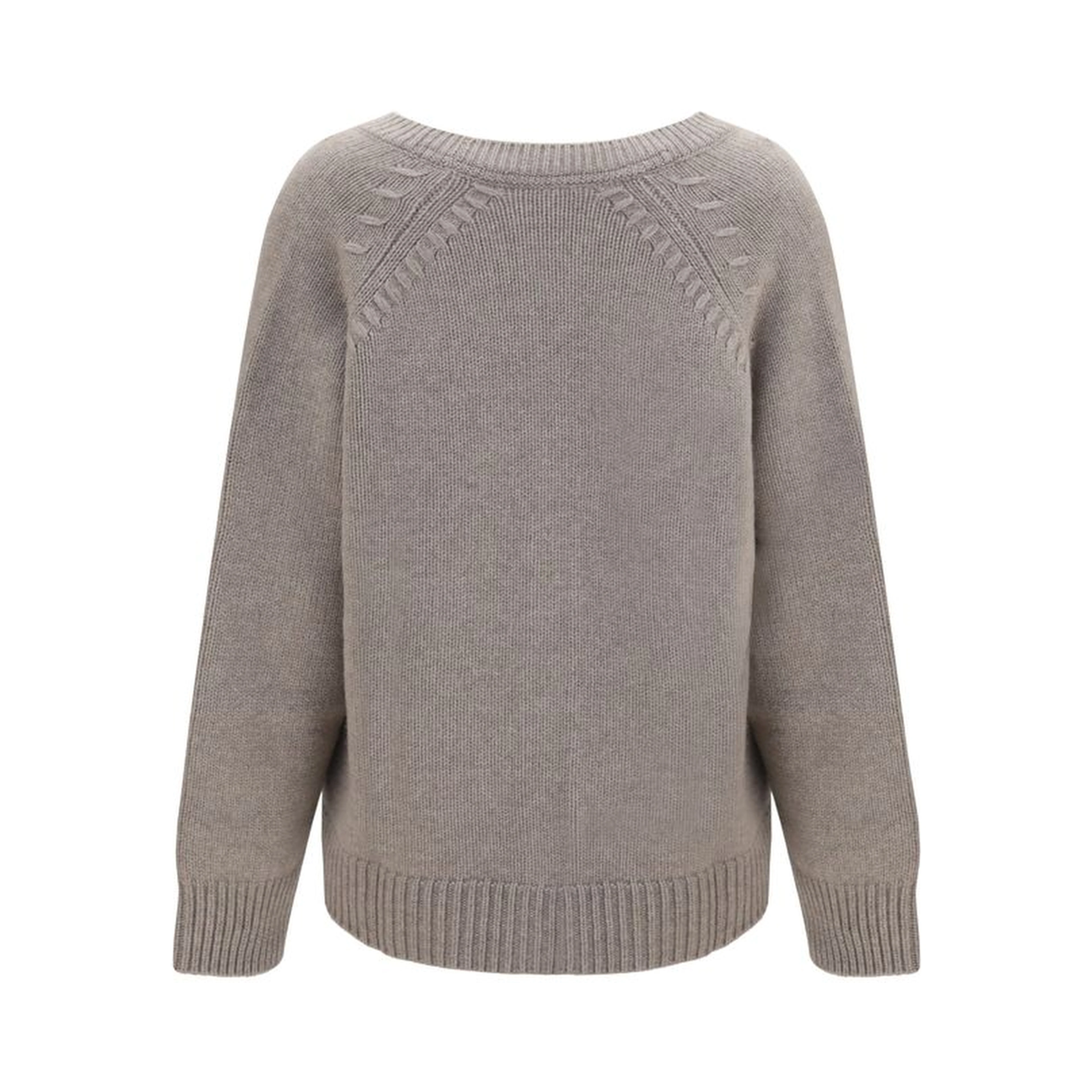 Beige Cashmere Cardigan