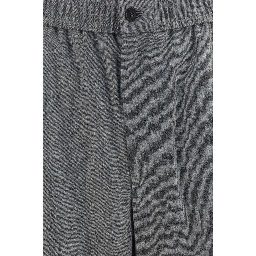Gray Wool Oves Aries Casual Pants