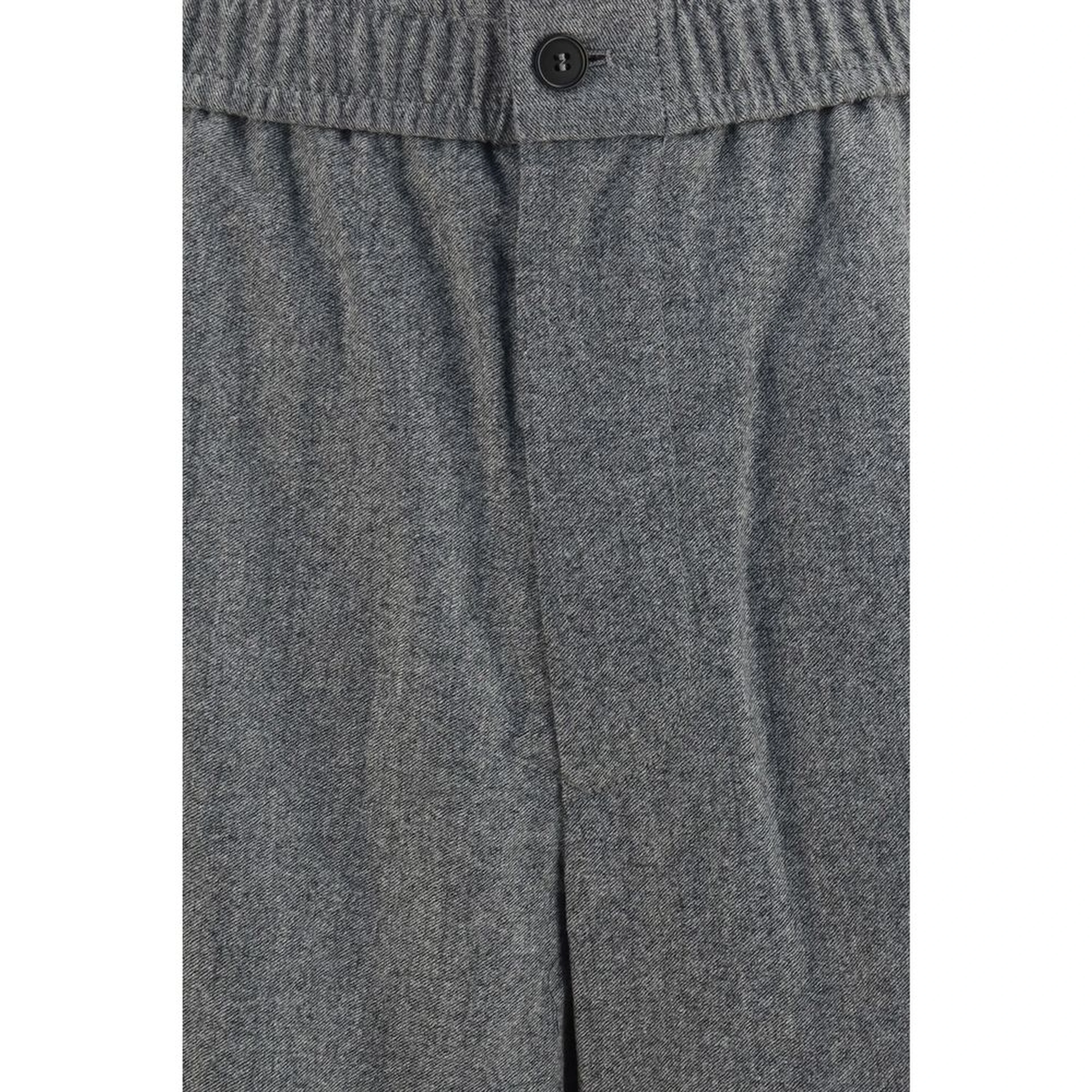 Gray Wool Oves Aries Casual Pants