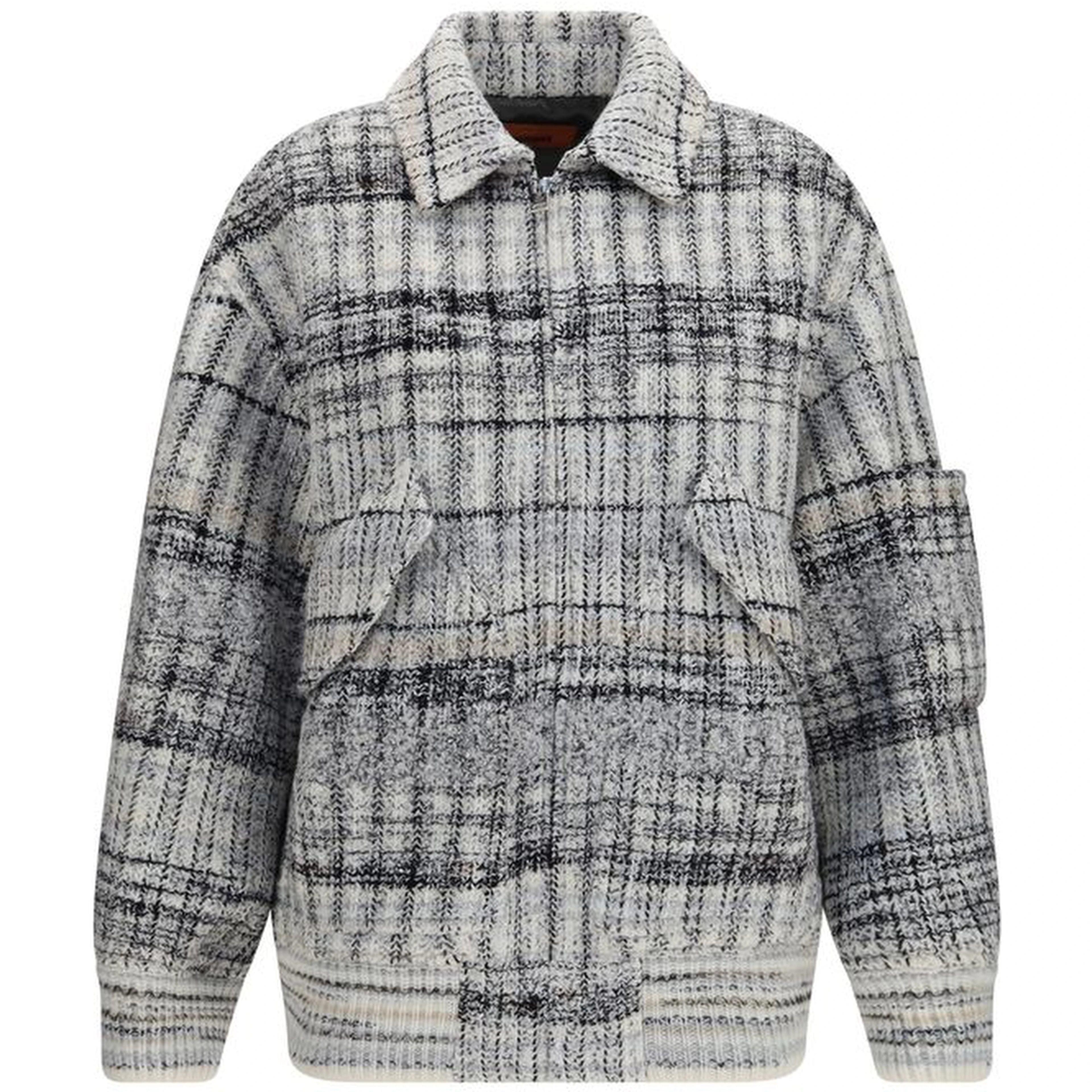 Multicolor Wool Oves Aries Bomber