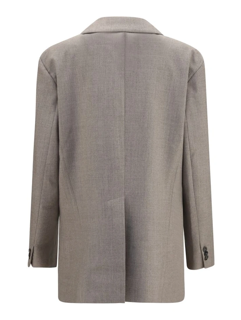 Beige Wool Oves Aries Blazer