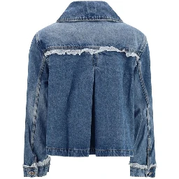 Blue Cotton Denim Jacket