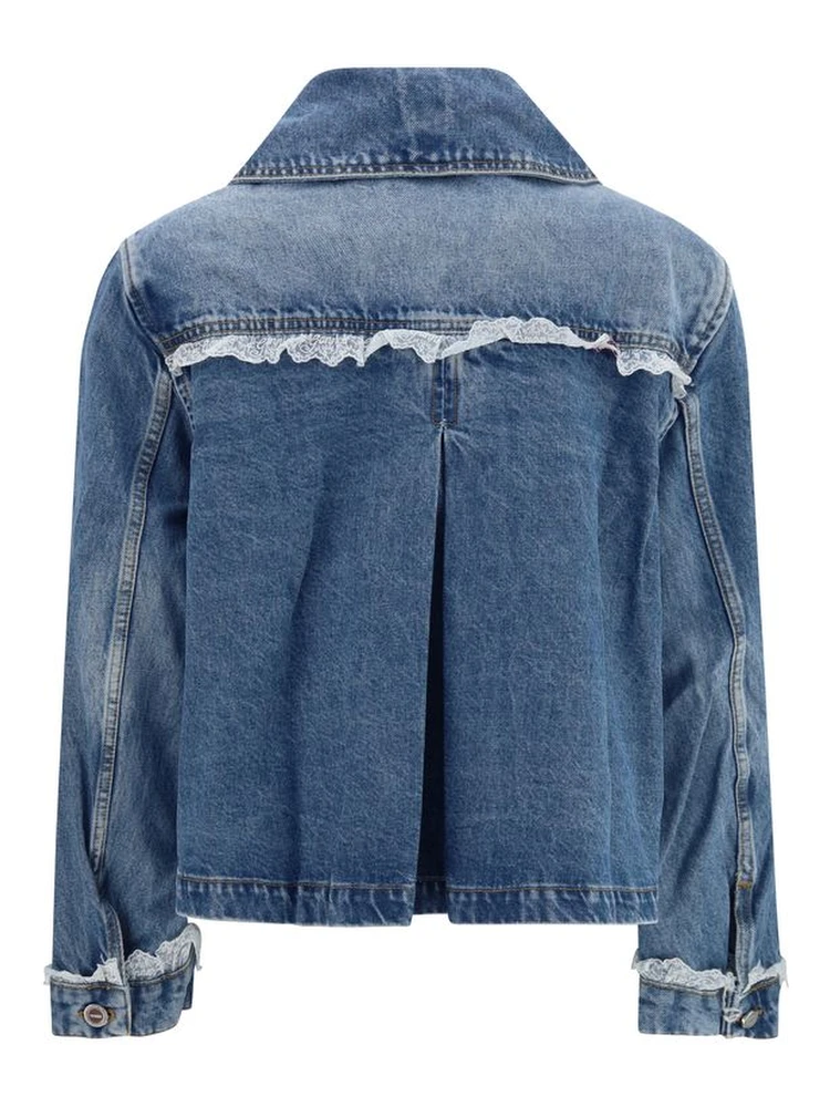 Blue Cotton Denim Jacket alternative