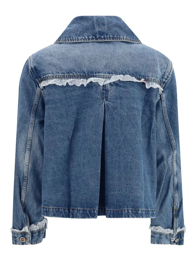 Blue Cotton Denim Jacket