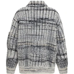Multicolor Wool Oves Aries Bomber