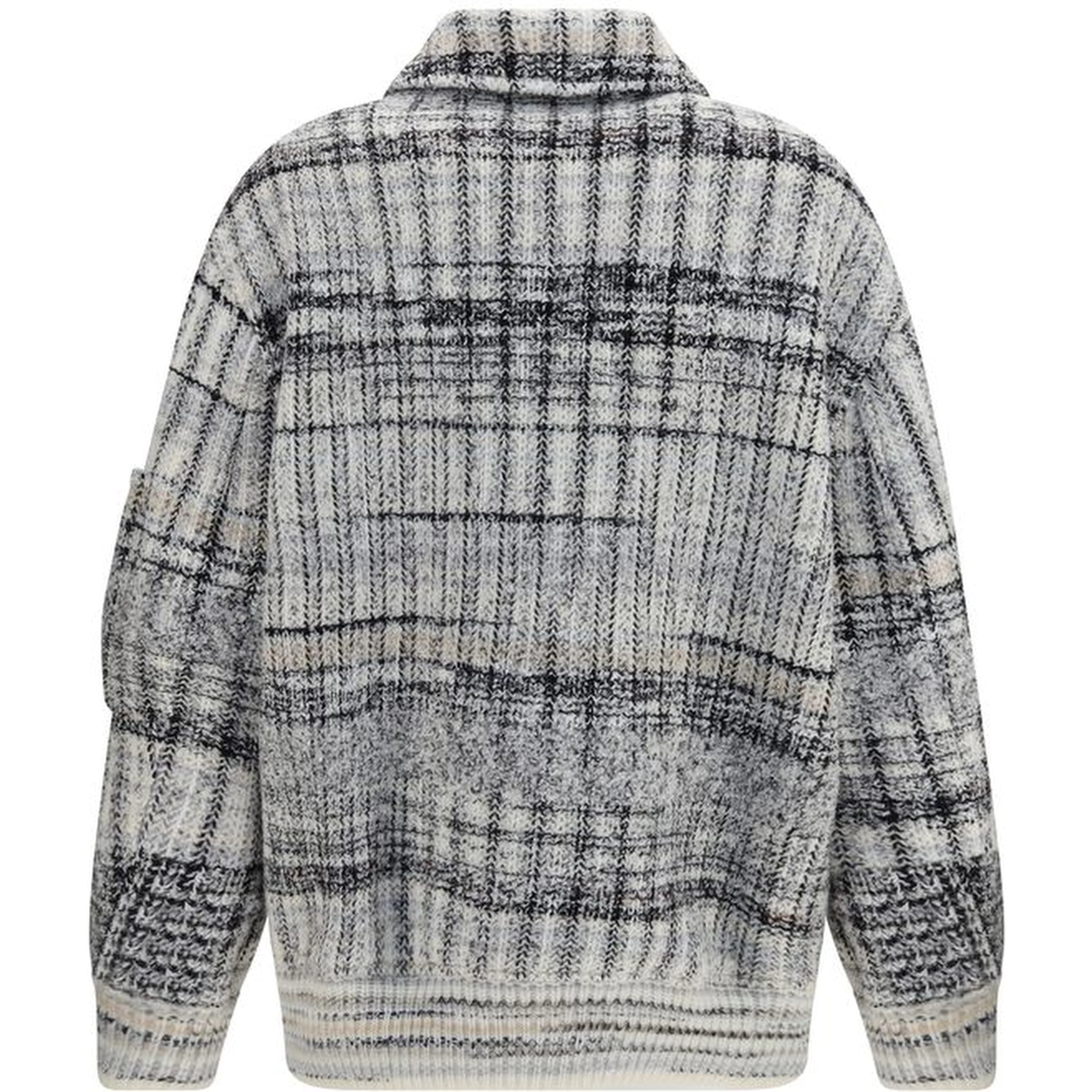 Multicolor Wool Oves Aries Bomber