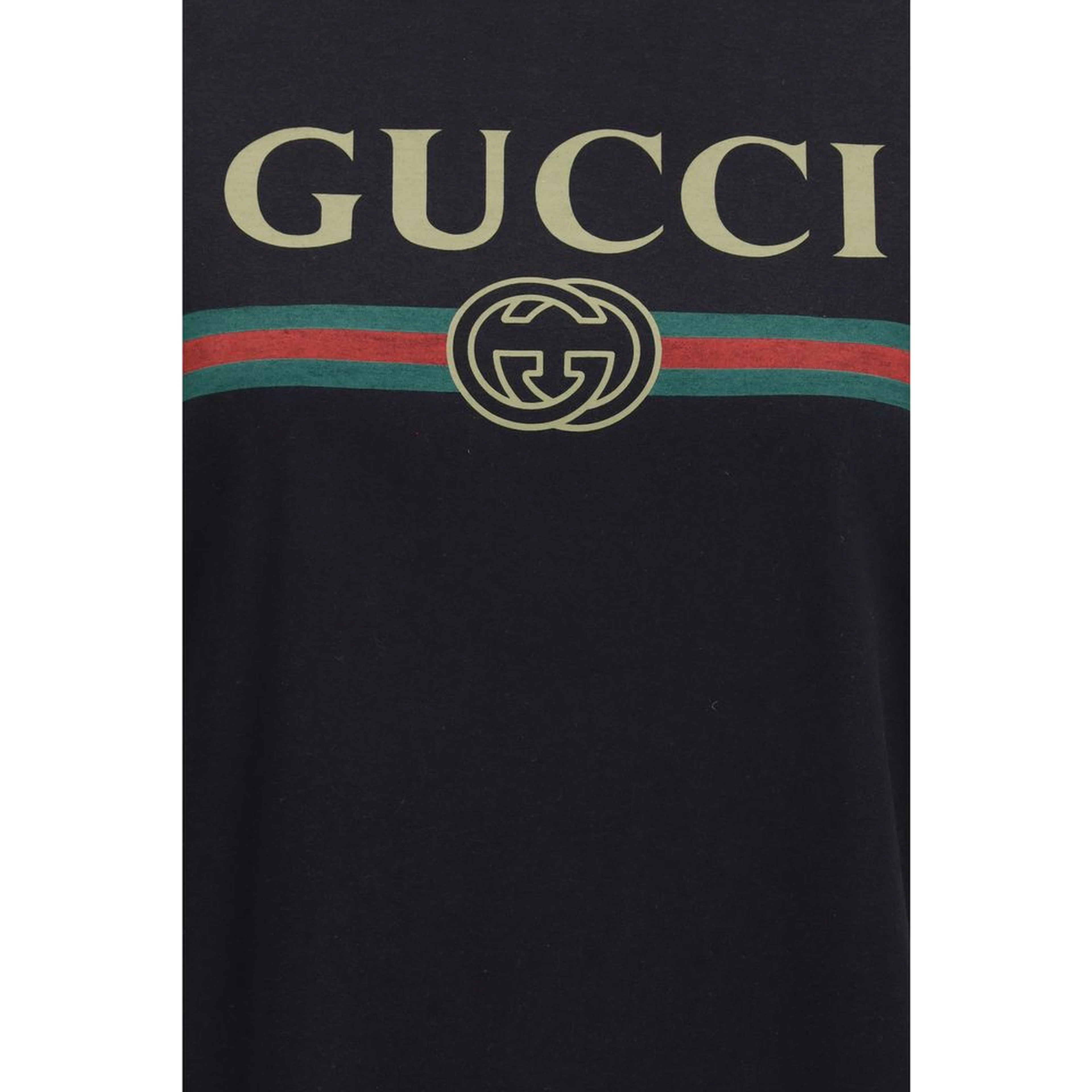 Black Cotton T-Shirt