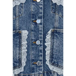 Blue Cotton Denim Jacket