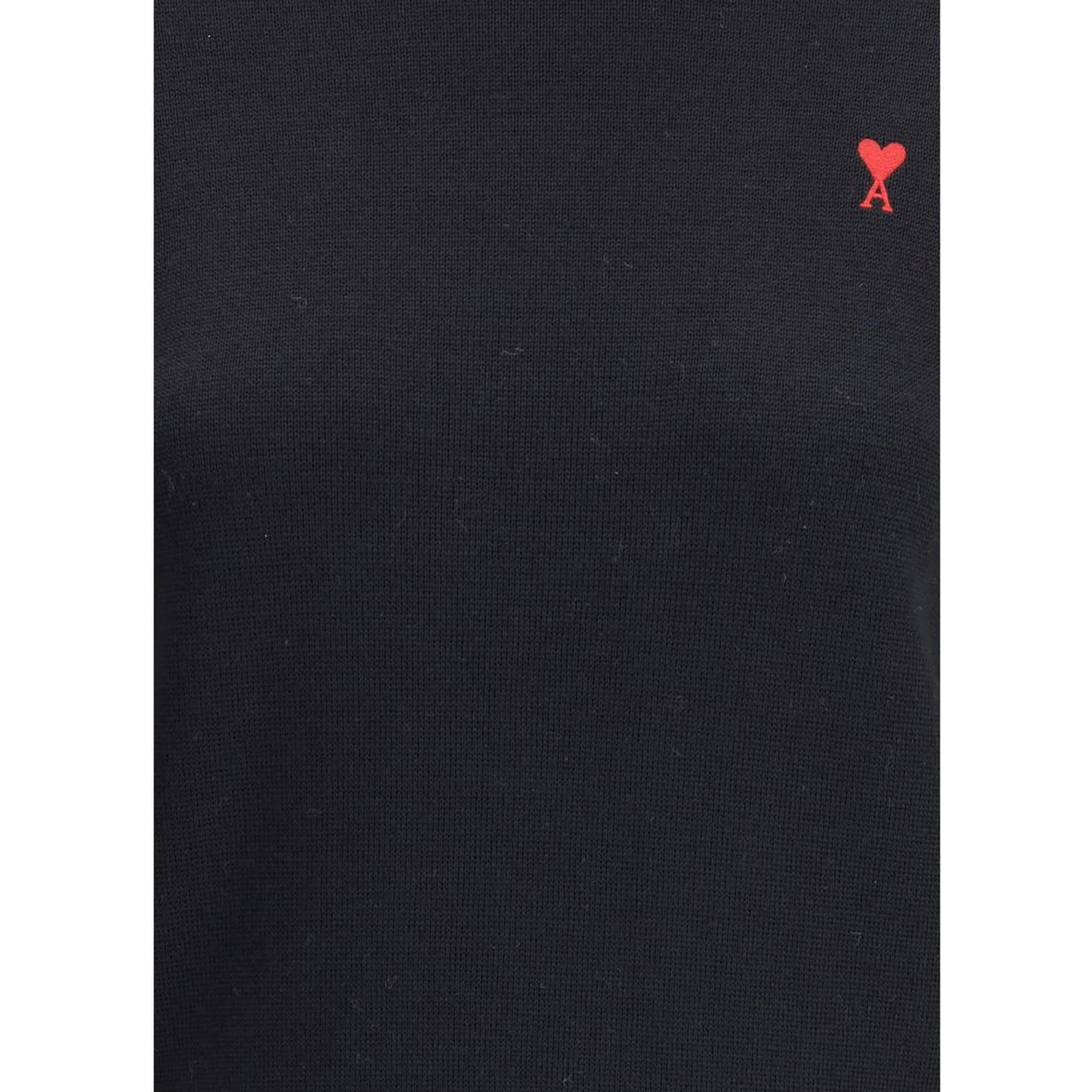 Black Merino Wool Turtleneck