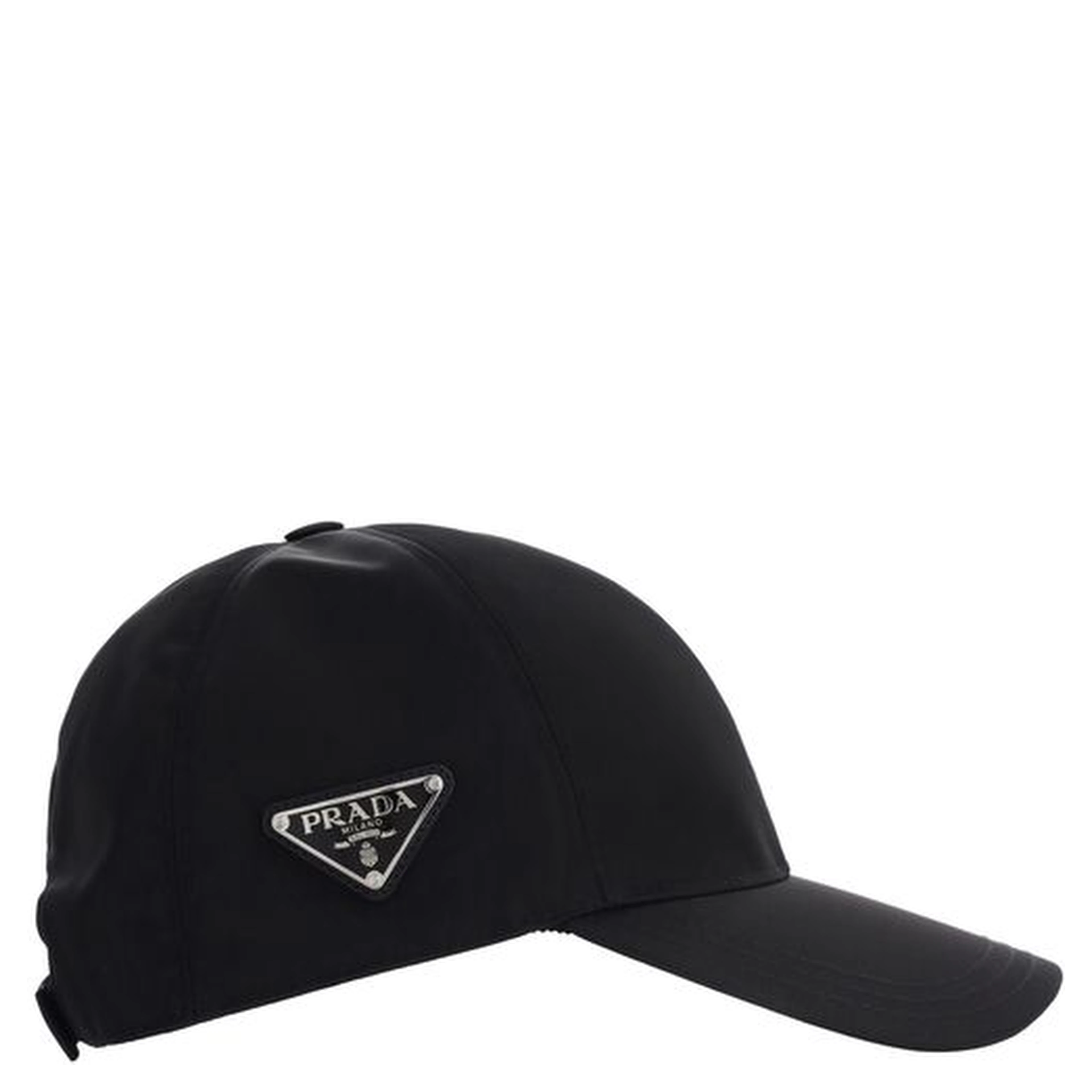 Black Recycled Polyamide Cap (Baseball Hat)
