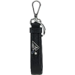 Black Stainless Steel Keychain
