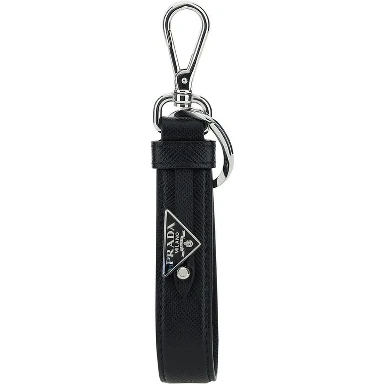 Black Stainless Steel Keychain