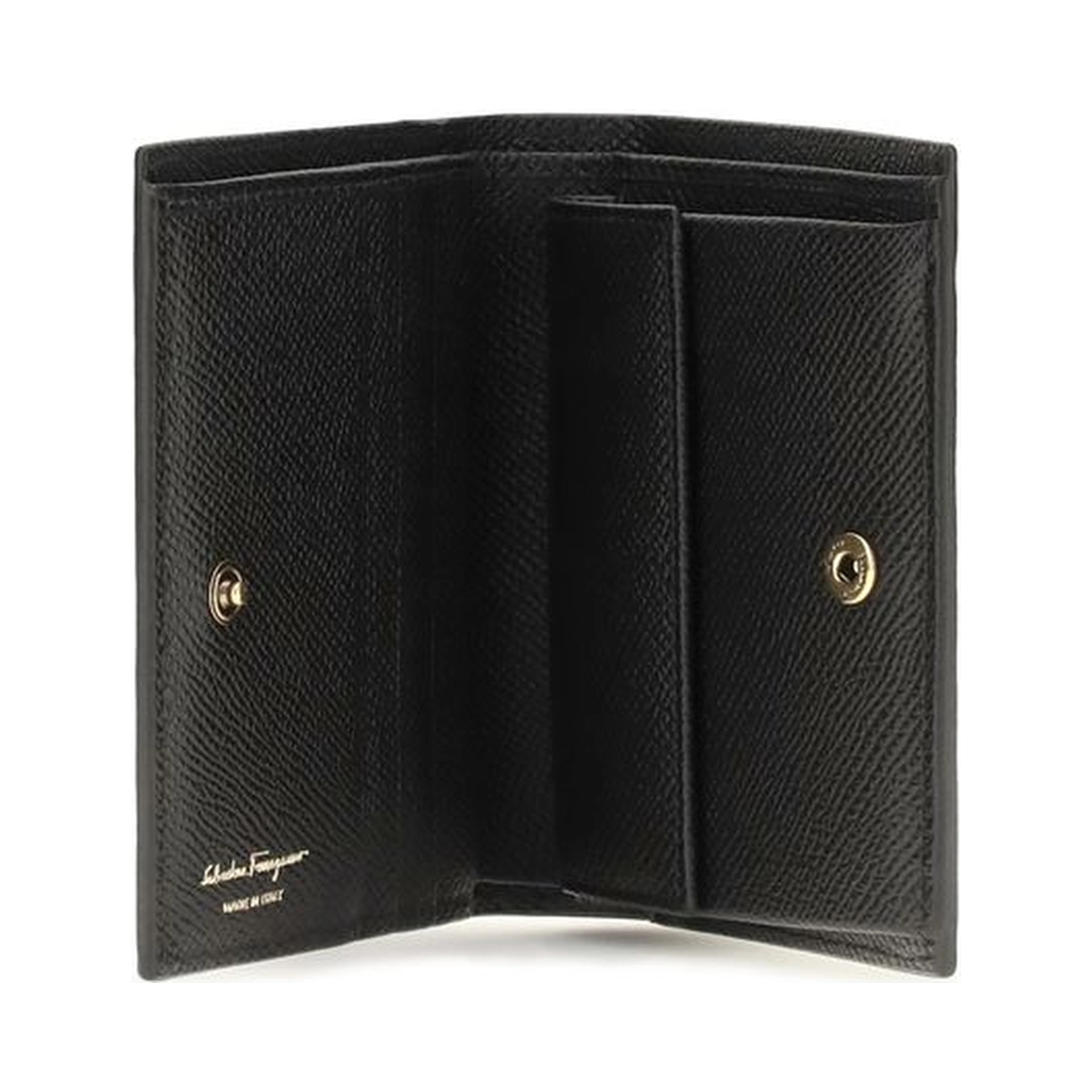 Black Calf Leather Bos Taurus Wallet