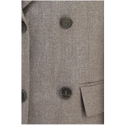 Beige Wool Oves Aries Blazer