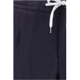 Blue Wool Oves Aries Casual Pants