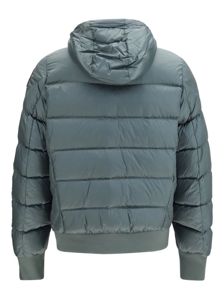 Bicolor Goose Down Full-Length Jacket alternative