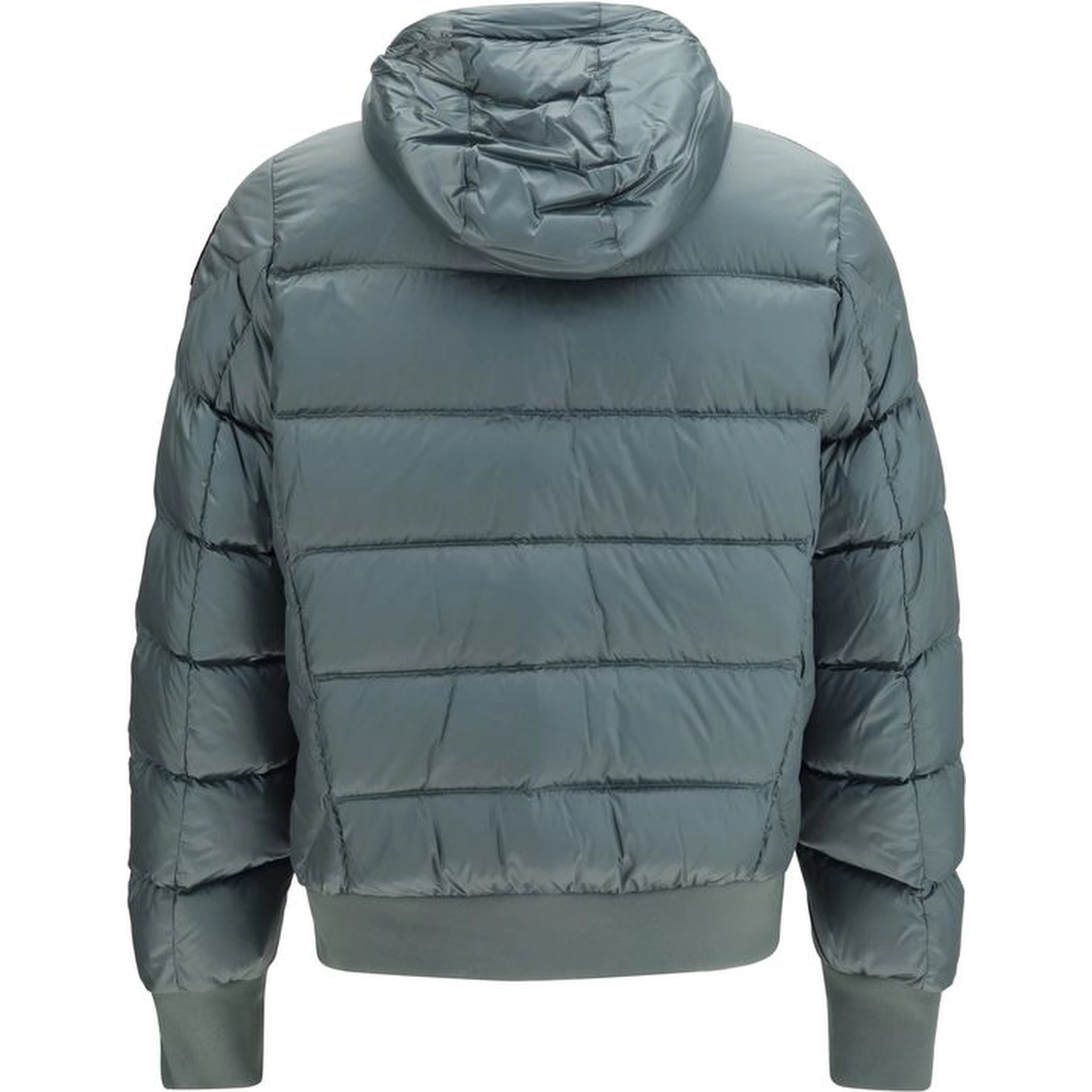 Bicolor Goose Down Full-Length Jacket