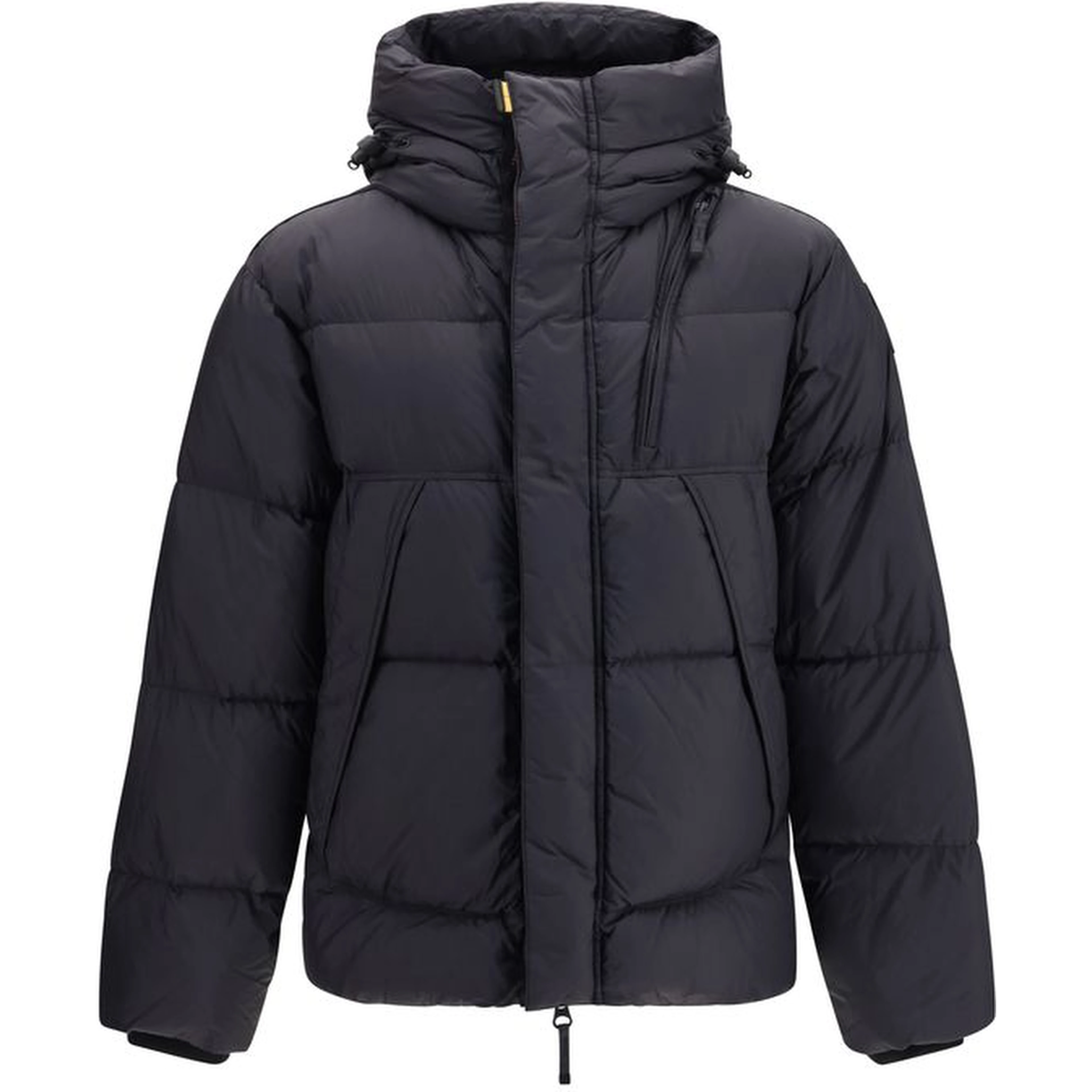 Black Goose Down Full-Length Jacket