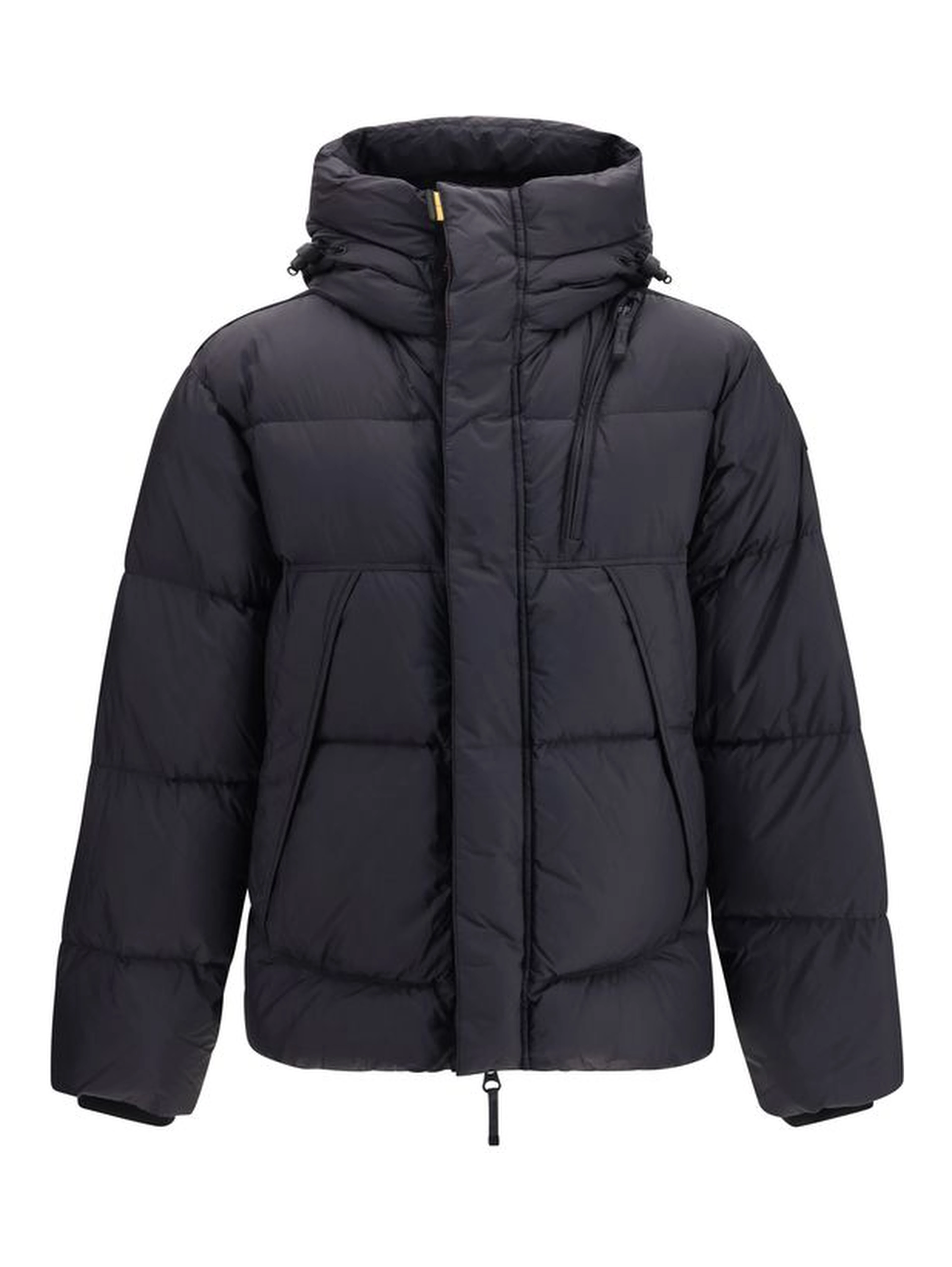 Black Goose Down Full-Length Jacket