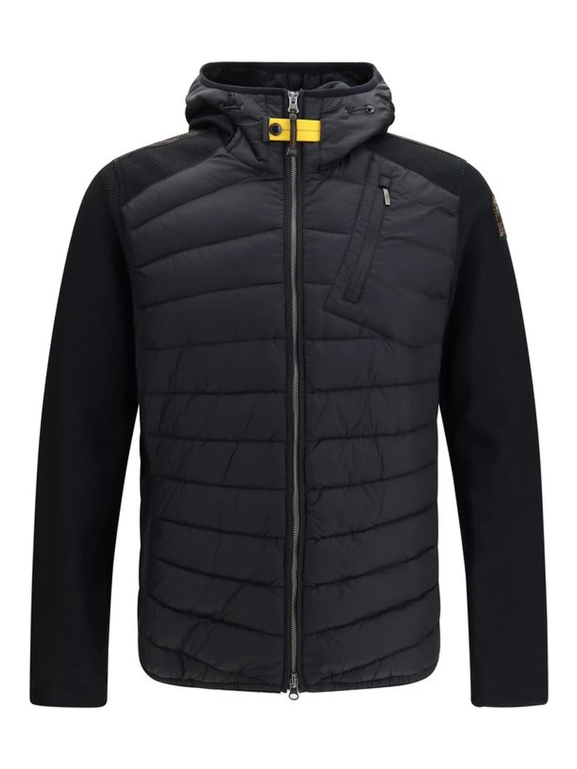 Black Goose Down Full-Length Jacket