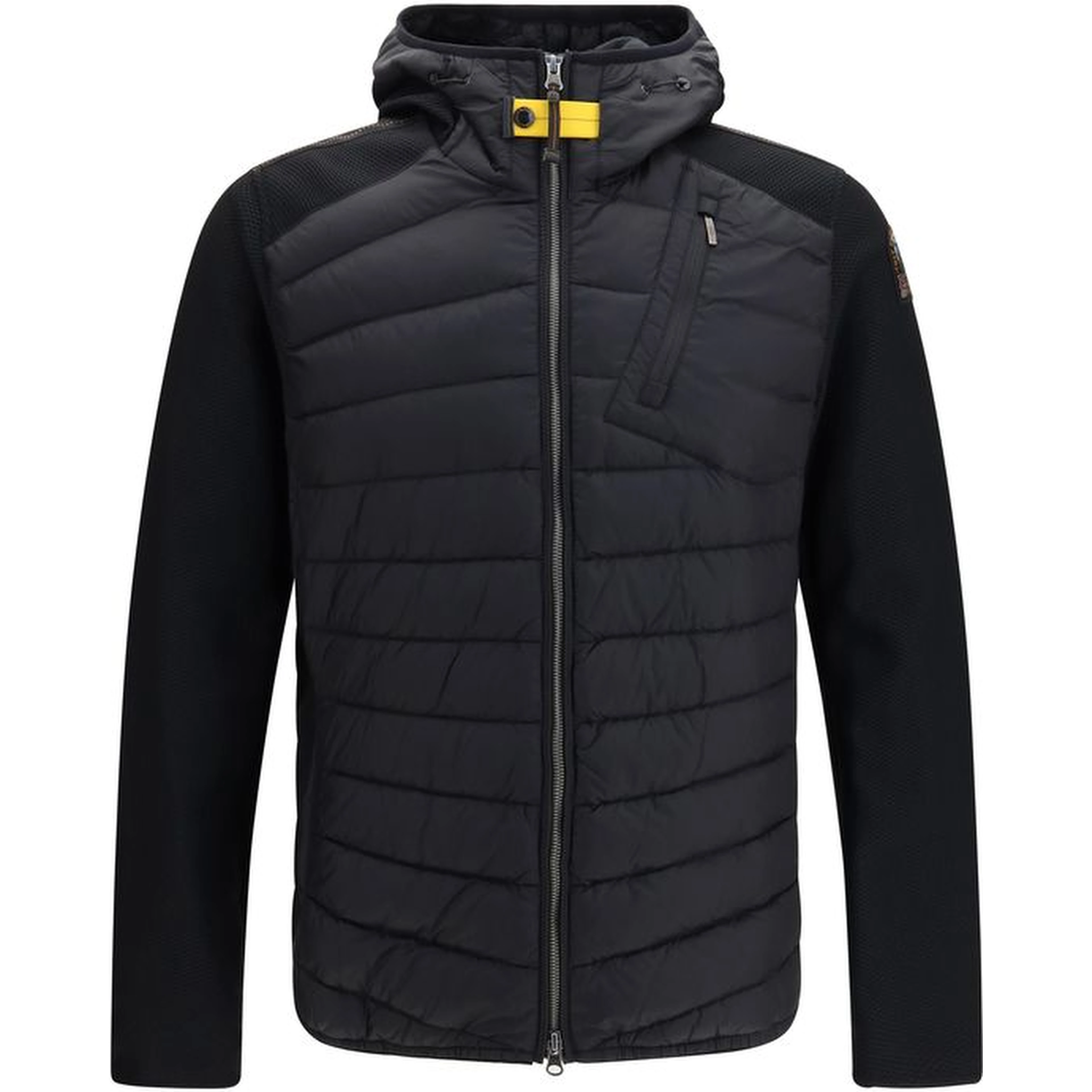 Black Goose Down Full-Length Jacket
