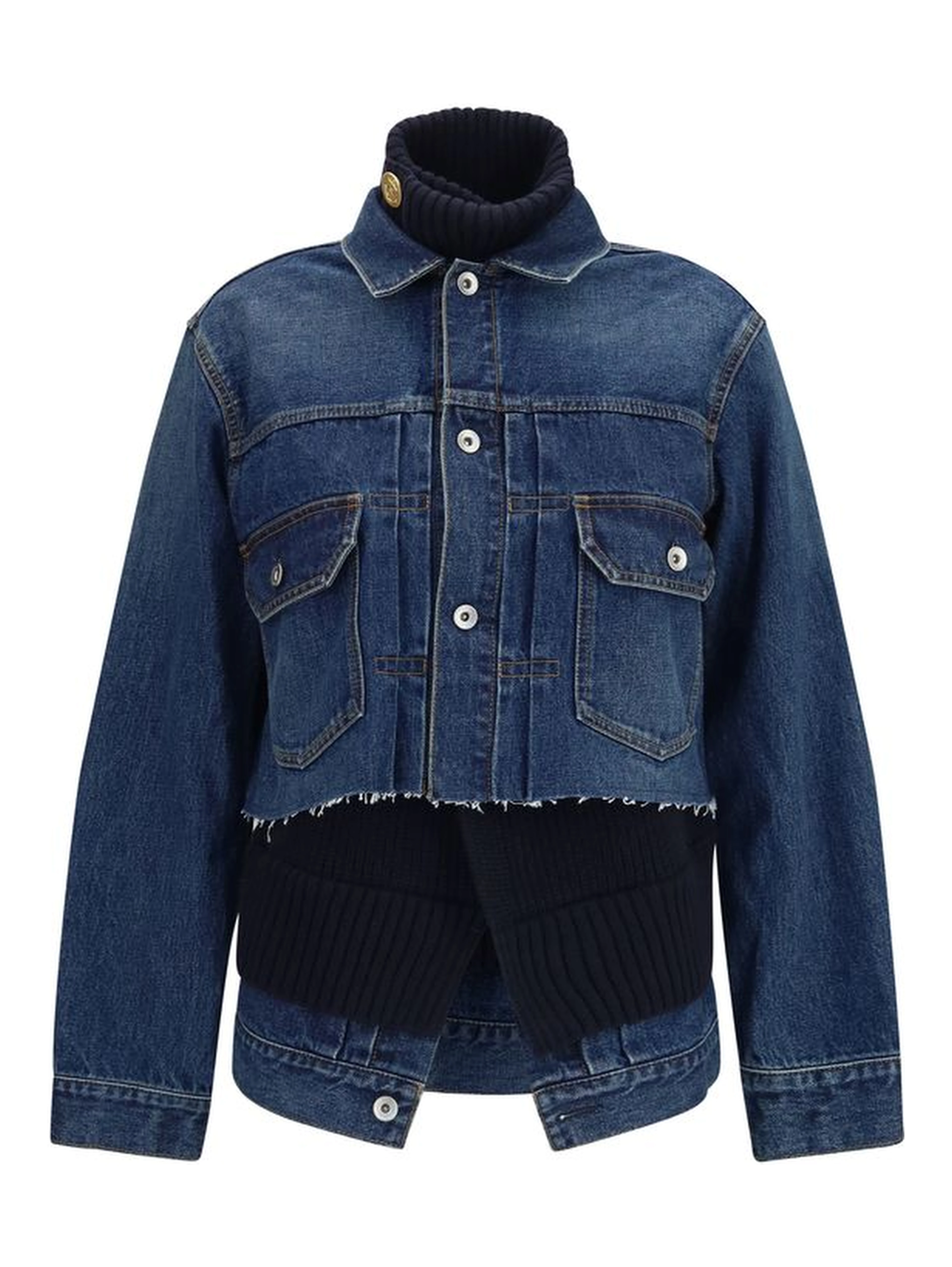 Blue Cotton Denim Jacket