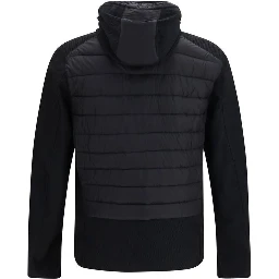 Black Goose Down Full-Length Jacket