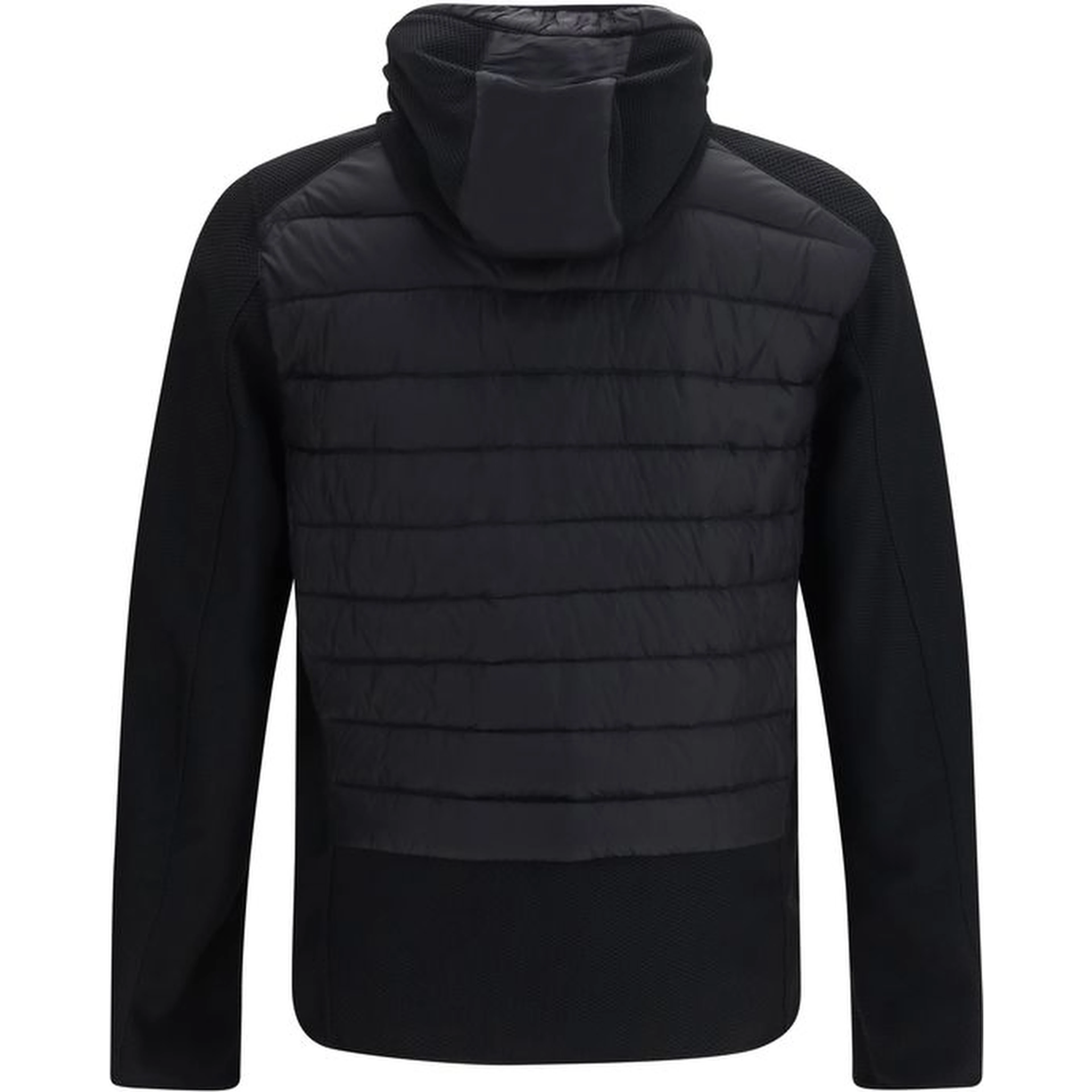 Black Goose Down Full-Length Jacket