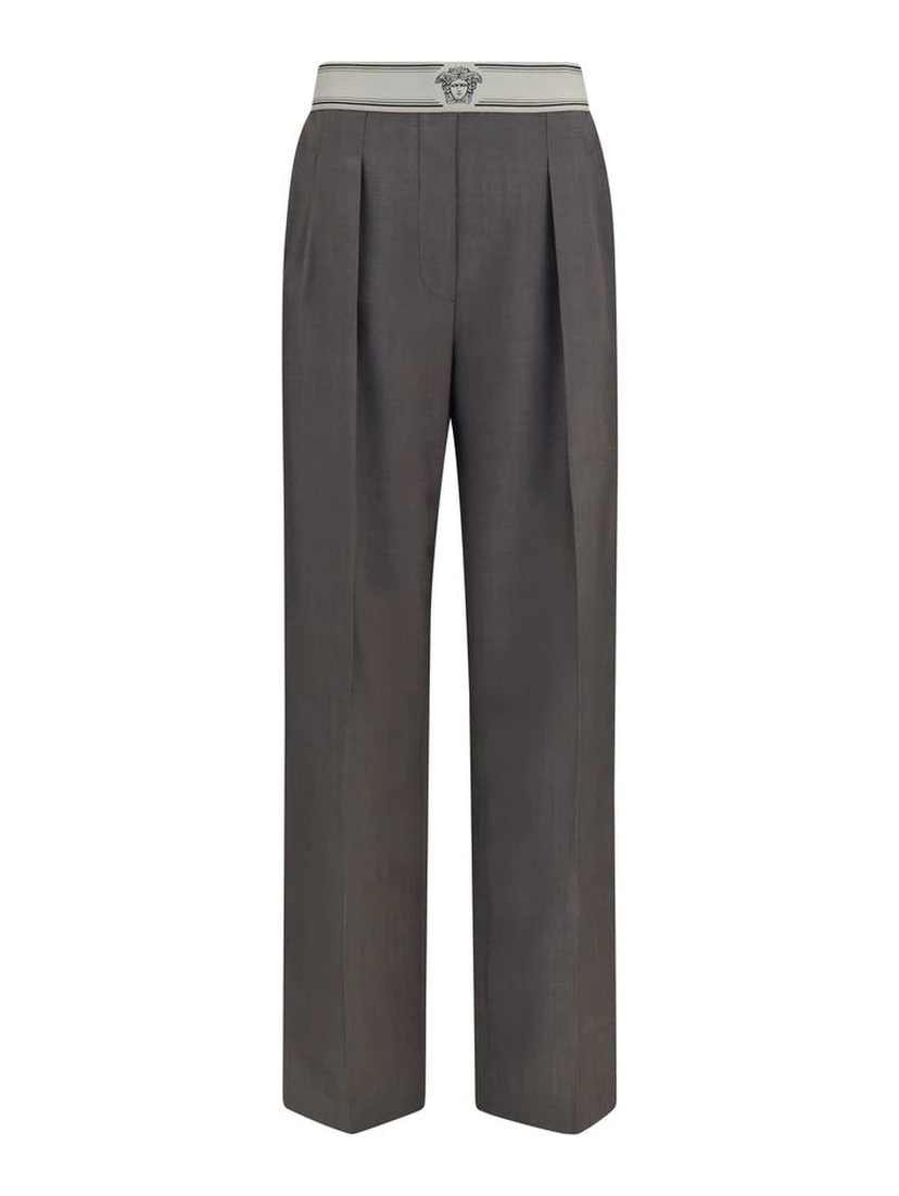 Gray Wool Oves Aries Pants