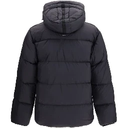 Black Goose Down Full-Length Jacket