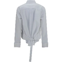 White Cotton Dress Shirt