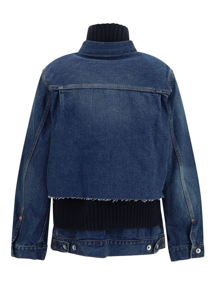 Blue Cotton Denim Jacket alternative