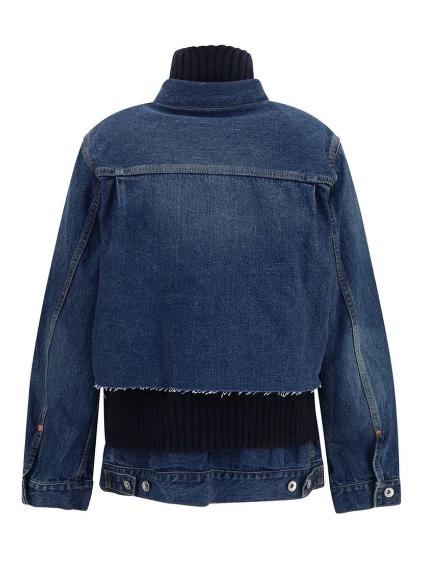 Blue Cotton Denim Jacket