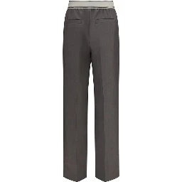 Gray Wool Oves Aries Pants