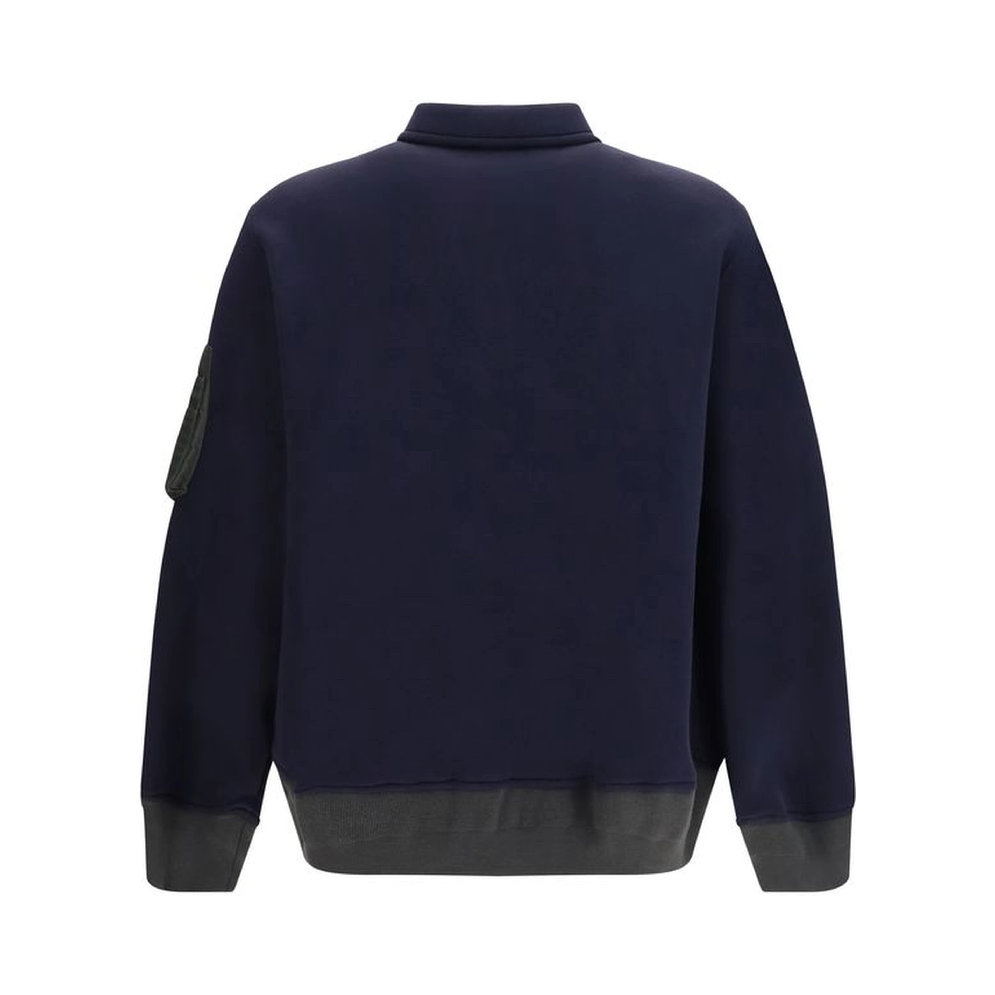 Blue Cotton Polo Shirt
