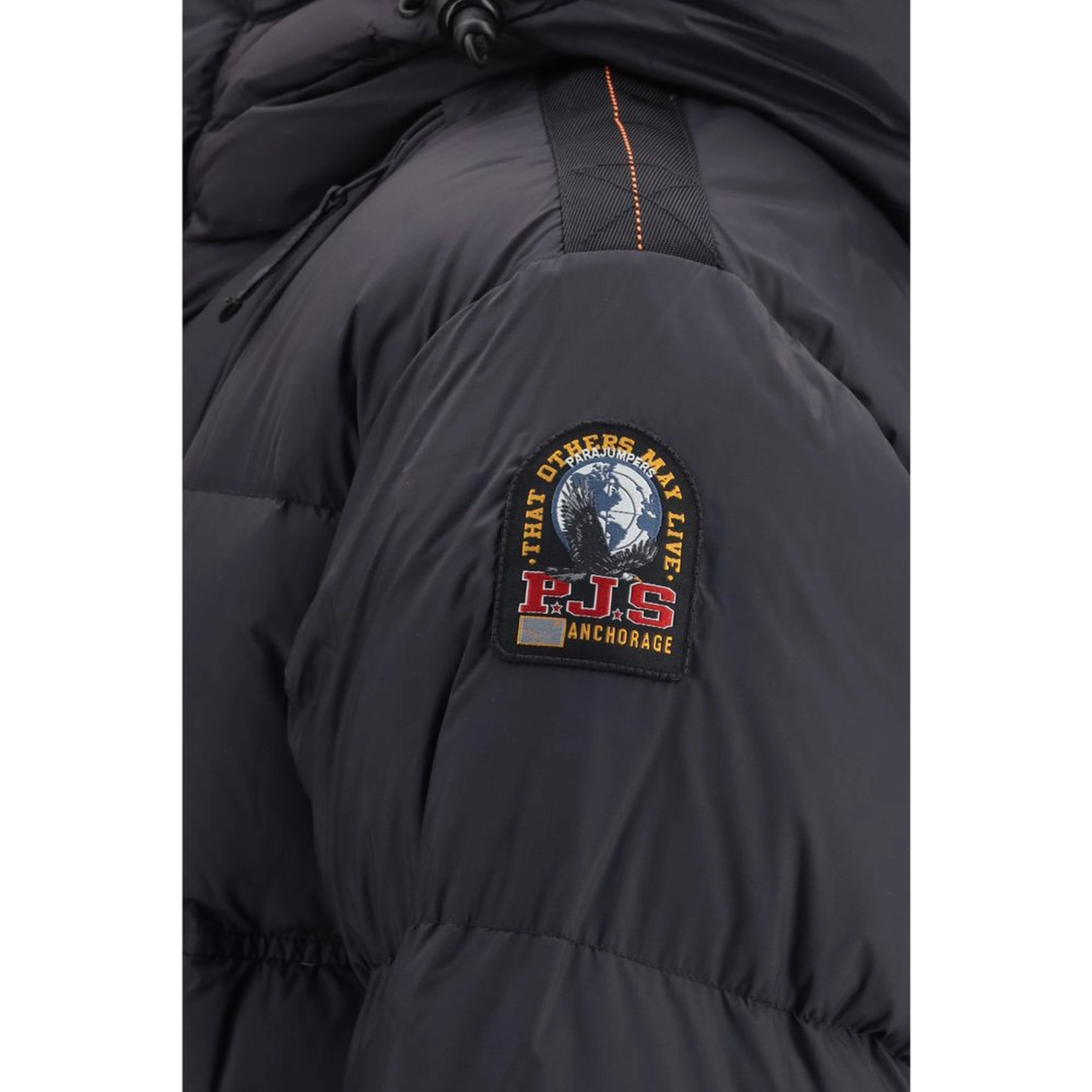 Black Goose Down Full-Length Jacket