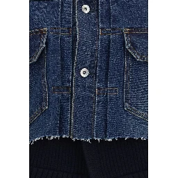 Blue Cotton Denim Jacket
