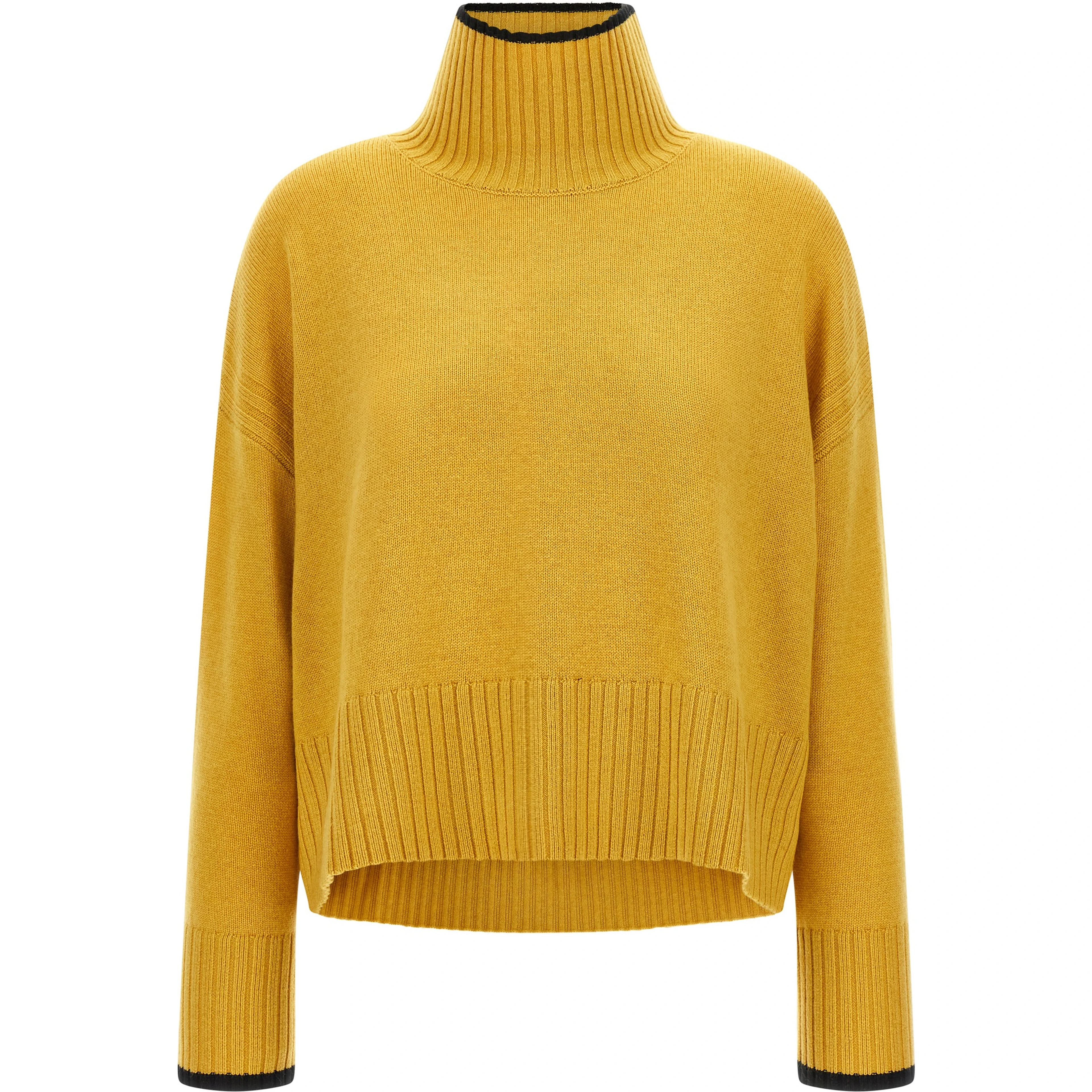 Bicolor Wool Cardigan