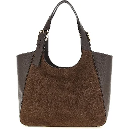 Brown Calfskin Tote Bag