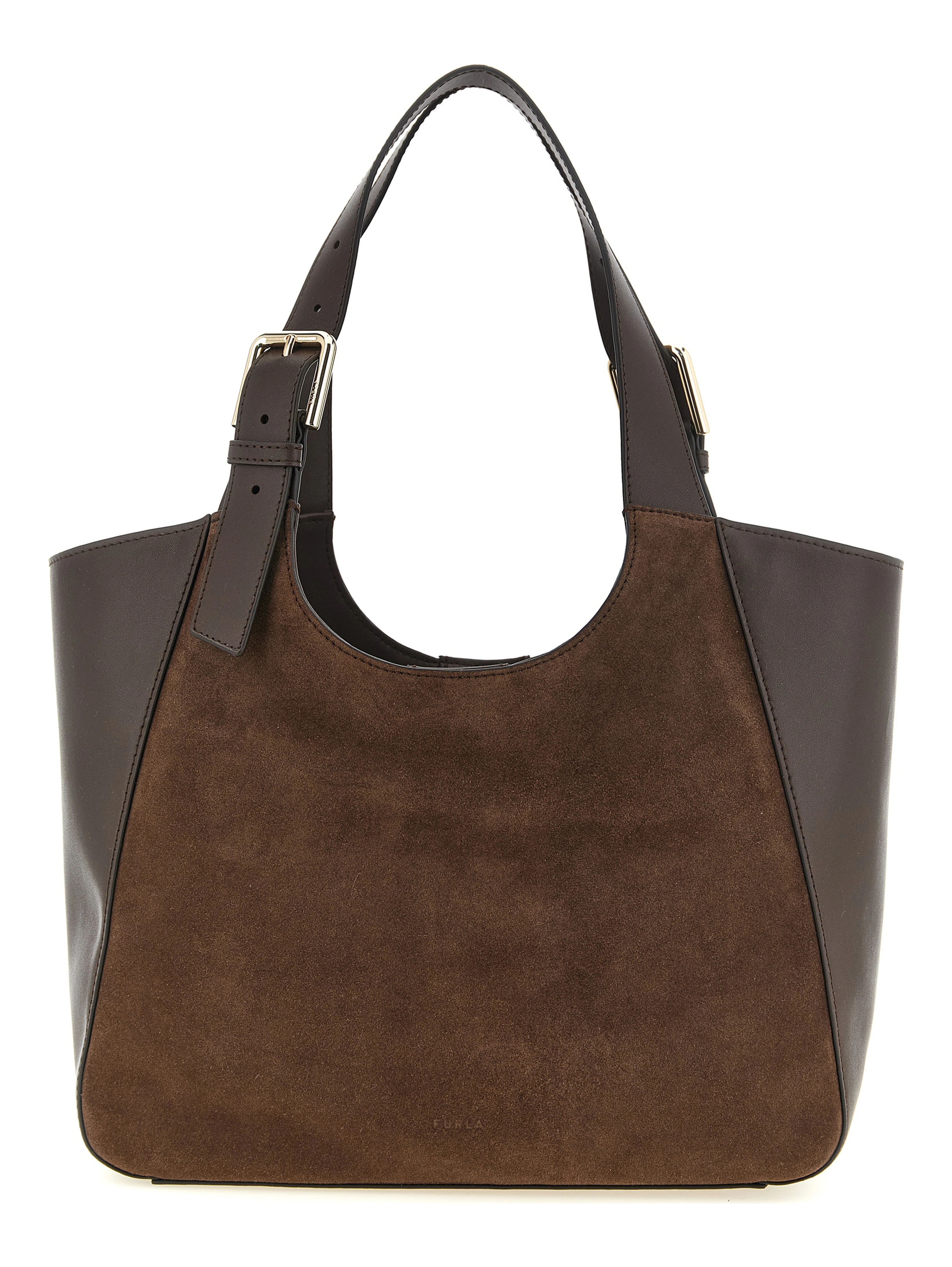 Brown Calfskin Tote Bag